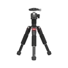 Andoer K521 Portable 5-teilige ausziehbare Aluminiumlegierung Stativ mit Mini-Kugelkopf niedriger Schwerpunkt 1/4 "Schraubbefestigung für Canon Nikon Sony DSLR ILDC-Kameras Max. Last 5kg 50cm