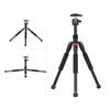 Andoer K521S Portable 5-teilige ausziehbare Aluminiumlegierung Stativ mit Mini-Kugelkopf Low-Schwerpunkt 1/4 "Schraubmontage für Canon Nikon Sony DSLR ILDC Kameras Max. Last 5kg 87cm