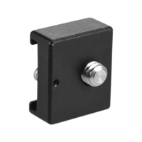 Andoer Kaltschuhhalterung Adapterbolzen mit 1/4 "Befestigungsschraube für DSLR Kamera Käfig Blitz LED Lichtmikrofon (Packung mit 1)