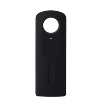 Andoer Kamera Schutz Silikon Hülle mit Objektivdeckel für Ricoh Theta V 360-Grad-Kamera