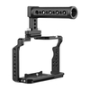 Andoer Kamera Video Käfig + Top Griff Kit Aluminium Legierung mit Dual Kalten Schuh Halterungen Zahlreiche 1/4 Zoll Gewinde Ersatz für sony A7IV / A7III / A7II / A7R III / A7R II / A7S II