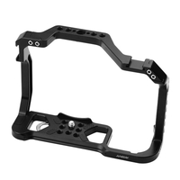 Andoer Kamerakäfig aus Aluminiumlegierung Ersatz für Canon EOS R5 R6 DSLR-Kamera