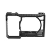 Andoer Kamerakäfig Video Film Filmherstellung Stabilisator Aluminiumlegierung 1/4 Zoll Schraube mit Cold Shoe Mount für Sony A6500 / A6400 / A6300 / A6000 Kamera