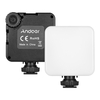 Andoer KM-72A Mini Dimmbares RGB-LED-Videolicht 6W Farbfülllicht