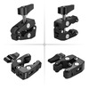 Andoer Krabbenzange Clip Super Clamp mit 1/4 Zoll & 3/8 Zoll Schraubenloch