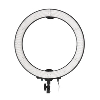 Andoer LA-650D 18inch Foto Video LED Ring Licht 36W Dimmbare 5600K Tageslicht 600 LED Licht für DSLR Kamera Smartphone Youtube Schießen Make-up