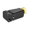 Andoer LC-12 verstellbarer Metalltelefonhalter Mini-Handy-Klemme Stativadapter mit 3er 1/4 "Schraubenlöchern für iPhone Samsung Huawei Xiaomi Smartphones für Stativ Video Slider