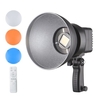 Andoer LED-Videoleuchte 150W 6500K 15000LM CRI95 + 10% -100% dimmbare Bowens-Halterung mit 3 Filterfeldern Fernbedienung