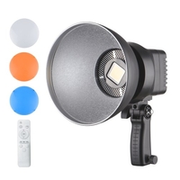 Andoer LED-Videoleuchte 150W 6500K 15000LM CRI95 + 10% -100% dimmbare Bowens-Halterung mit 3 Filterfeldern Fernbedienung