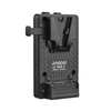 Andoer Leichte Mini V-Lock Montieren Batterie Platte Netzteil Splitter Adapter mit Gürtel Clip