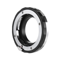 Andoer LM-NEX-Kamera-Objektiv-Mount-Adapter-Ring Manueller Fokus Für Leica M-Entfernungsmesser LM-E Einfassungs-Objektiv zu verwenden,  für Sony E-Mount-A7 A7SII A7R A7II A6300 A6500 NEX Serie ILDC mit Macro Focusing Helicoid