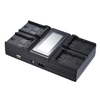 Andoer LP-E6 LP-E6N 4-Kanal-Digitalkamera Akku-Ladegerät w / LCD Display für Canon EOS 5DII 5DIII 5DS 5DSR 6D 7DII 60D 80D 70D
