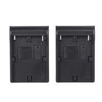 Andoer LP-E6 LP-E6N Dual-Channel-Digitalkamera-Ladegerät LCD-Display für Canon EOS 5DII 5DIII 5DSR 5DSR 6D 7DII 60D 80D 70D mit DC-Autoladegerät
