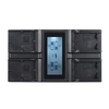 Andoer LP-E6 LP-E6N NPFW50 NP-FW50 4-Kanal Digitalkamera Akkuladegerät mit LCD Display für Canon 5DIII 5DS 5DSR 6D 7DII 80D 70D für Sony α7 α7R α7sII α7II α6500 A6300