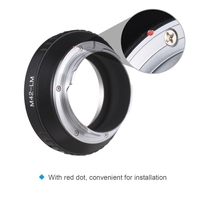 Andoer M42 -LM Kamera Objektiv Adapterring Ersatz für M42 Schraubobjektiv an Leica Kamera M240 M240P M262 M3 M2 M1 M4 M5 M6 MP M7 M8 M9 M9-P M Monochrom ME M MP M10 MA