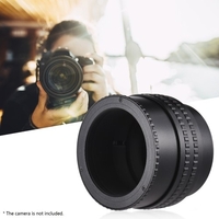 Andoer M52-M42 (17-31) 17mm-31mm M52 auf M42 Mount Kamera Objektiv Adapterring Makro Verlängerungsrohr Helicoid Objektiv Fokussieradapterring für Makrofotografie