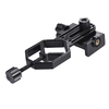 Andoer Metall Teleskop Mount Adapter Halterung mit Adjuatable Smartphone Handy Halter Clip für Binocular Monocular Spotting Scope Mikroskop für iPhone 7Plus / 7 / 6s / 6Plus