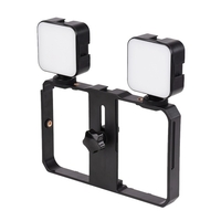 Andoer Mini LED Videolicht 5W Fotografie Einfülllampe 6500K Dimmbar