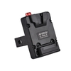 Andoer Mini Nano V-Lock Mount Akku Netzteil Adapterplatte mit Zangenklemme für Mini V-Mount Akku