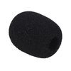 Andoer Mini Revers Headset Mikrofon Windschutzscheibe Mic Foam Cover,  schwarz 10-Pack