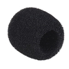 Andoer Mini Revers Headset Mikrofon Windschutzscheibe Mic Foam Cover,  schwarz 10-Pack