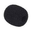Andoer Mini Revers Headset Mikrofon Windschutzscheibe Mic Foam Cover,  schwarz 10-Pack