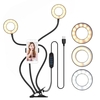 Andoer Mini-USB-Ringlicht-Clip-On-Einfülllampe Dual Lights 3 Beleuchtungsmodi