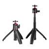 Andoer MT-08 Mini ausziehbarer Desktop-Stativ Handfotografie-Halterungsständer mit flexiblem Kugelkopf 1/4 Zoll Schraubbefestigung für Selfie Travel Vlogging