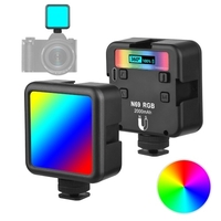 Andoer N69 RGB LED Videoleuchte Tragbare Fotografie Fülllicht 60PCS Hochhelle Lampenperlen
