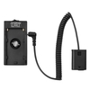 Andoer NP-F970 F750 Batterieplattenhalter Adapter + FW50 Dummy Batteriekoppler