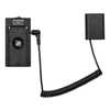 Andoer NP-F970 F750 Batterieplattenhalter-Adapter mit doppelter USB-Schnittstelle + FZ100 Dummy-Batteriekoppler