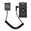 Andoer NP-F970 F750 Batterieplattenhalter-Adapter mit doppelter USB-Schnittstelle + NP-W126 Dummy-Batteriekoppler