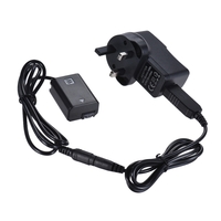 Andoer NP-FW50 Dummy Batterie + 5V 3A USB Power Adapter Kabel mit Netzstecker Ersatz für AC-PW20 für Sony NEX-3/5/6/7 Serie A33 A37 A35 A7 A7 A7II A6000 A6300