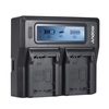 Andoer NP FW50 NPFW50 Ladegerät für Zweikanal-Digitalkameras