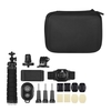 Andoer Outdoor Sports Action Kamera Zubehör Kit 18 in 1 für AKASO EK7000 / EK7000 Plus / Brave 4 / V50 / V50 Pro / CAMPARK / GOPRO 7 / Hero 6/5 Xiaoyi Action Kameras