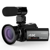 Andoer Portable 4K 48MP WiFi Digital Videokamera Camcorder