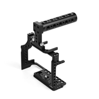 Andoer Professional Fotografie Kamera Cage Kit CNC-Bearbeitung Aluminiumlegierung Gehäusehalterung mit 1/4