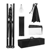 Andoer Professional Studio Photography Softbox Lighting Kit 1 28 x 20 Zoll Softbox + 1 23 W Glühbirne + 1 2 m Lichtstativ + 1 Tragetasche für Studioporträt-Produktvideofotografie