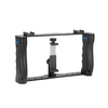 Andoer Professionelle Dual-Handheld Smartphone-Halterung für Halterungen