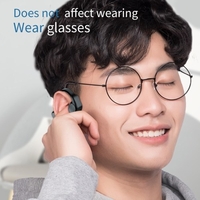G200 Ohr hängende Knochenleitung BT5.1 Headset Split Button Wasserdichtes drahtloses Sport-Headset