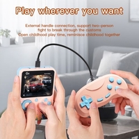 G5 3, 0-Zoll-Vollfarbbildschirm-Handheld-Spielekonsole mit 500 tragbaren Retro-Spielkonsolen 1000-mAh-Akku
