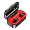 G6S Wireless BT Kopfhörer mit LED Power Display Mini Stereo Wasserdichtes Headset für Fahrzeug/Sport Rot