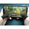 Gaming Finger Sleeve Touchscreen Daumenhülle Sensitive Schweißfeste Fingerabdrucksichere atmungsaktive Fingerhülle für Handyspiele 10-tlg