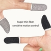 Gaming Finger Sleeve Touchscreen Daumenhülle Sensitive Schweißfeste Fingerabdrucksichere atmungsaktive Fingerhülle für Handyspiele 10-tlg