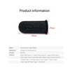 Gaming Finger Sleeve Touchscreen Daumenhülle Sensitive Schweißfeste Fingerabdrucksichere atmungsaktive Fingerhülle für Handyspiele 6-tlg
