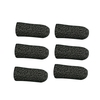 Gaming Finger Sleeve Touchscreen Daumenhülle Sensitive Schweißfeste Fingerabdrucksichere atmungsaktive Fingerhülle für Handyspiele 6-tlg