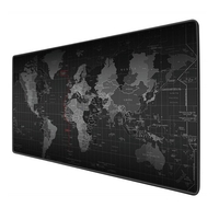 Großes Mauspad mit Weltkarte Übergroßes,  erweitertes,  wasserdichtes,  rutschfestes Tastaturpad Schreibtischmatte Office Gaming-Mauspad 800 * 300 mm