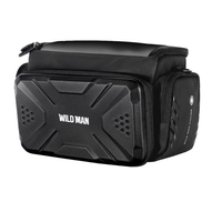 GS6 Fahrradpaket Fahrradtasche EVA Hard Electric Scooter Heads Bag Klappfahrräder Kameratasche Lenkertasche Schnellinstallations- und Entriegelungstasche 4L-Kapazitätstasche