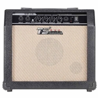 GT-15 professionelle 3-Band-Equalizer 2-Kanal e-Gitarren Verstärker Verzerrung Amp 15W mit 5" Lautsprecher