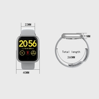 GT1 Smart Sport Band Fitness Tracker Armband Smart Watch Herzfrequenzmesser Armband Farbbildschirm Wasserdichter Blutdrucktest Schlafüberwachung Informationen Erinnerung